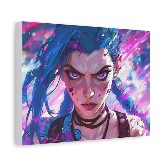 Vibrant Canvas Wall Art – Bold Portrait of A Heroine